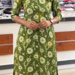 Slitted Top Plus Bottom-Green