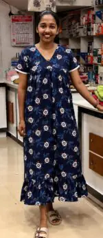 Feeding Home Wear-Blue