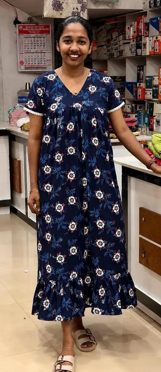Feeding Home Wear-Blue - Image 1