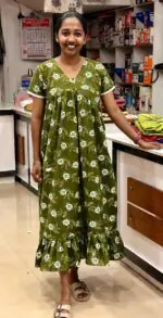 Feeding Home Wear-Green