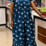 Feeding Home Wear-Teal Blue