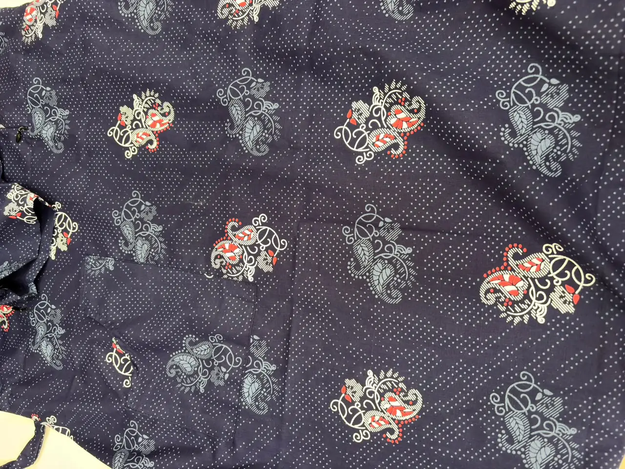 Feeding Home Wear-navy blue - Image 2