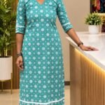 Slitted Top Plus Bottom-Green