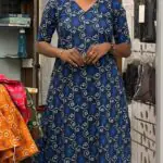 A Line Top-Blue