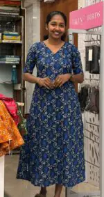 A Line Top-Blue