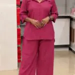 Cord Set-P(pant with lining)