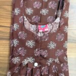 Pleated Nighty-Brown(f)