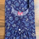 Pleated Nighty-Blue(V)