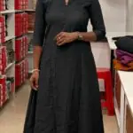 A Line Top-Black