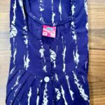 Light Pleated Nighty- Dark Blue