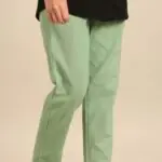 Twin Birds Cotton pant-Olive