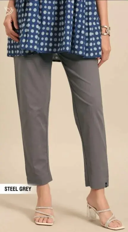 WhatsApp Image 2026-10-03 at 3.14.43 PM Twin Birds Cotton pant-Steel Grey - Image 1