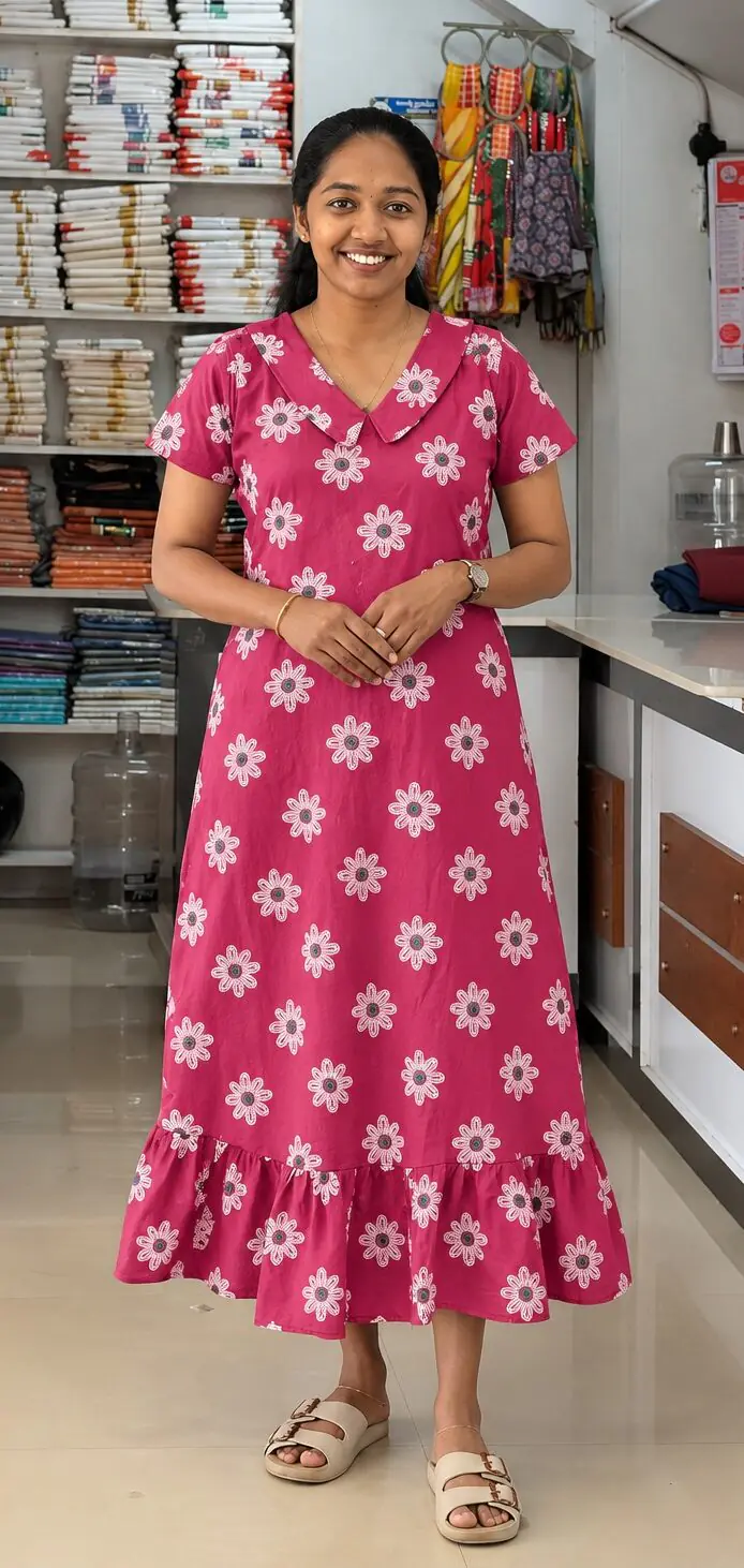 WhatsApp Image 2026-10-03 at 3.47.23 PM Peter Pan Home Wear-Pink - Image 1
