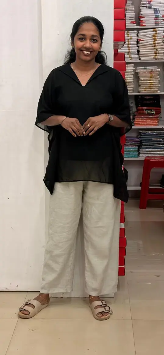 Kaftan Top With Pant - Image 1