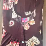 Pleated Night-Dark Brown