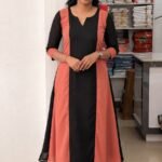 Georgette A-Line Top(b+P)