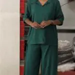 Rayon Cordset-green
