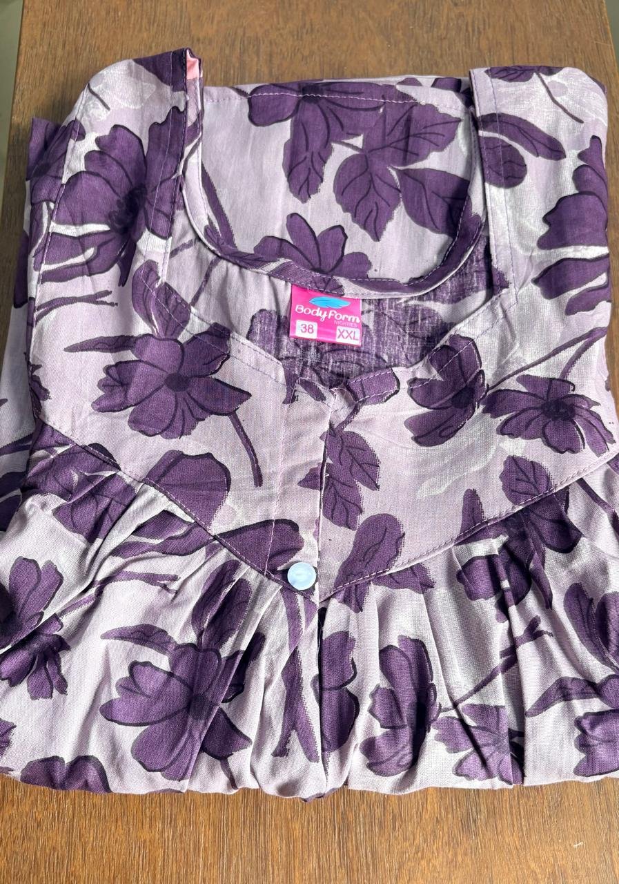WhatsApp Image 2026-10-22 at 1.22.00 PM Pleated Nighty - Image 1