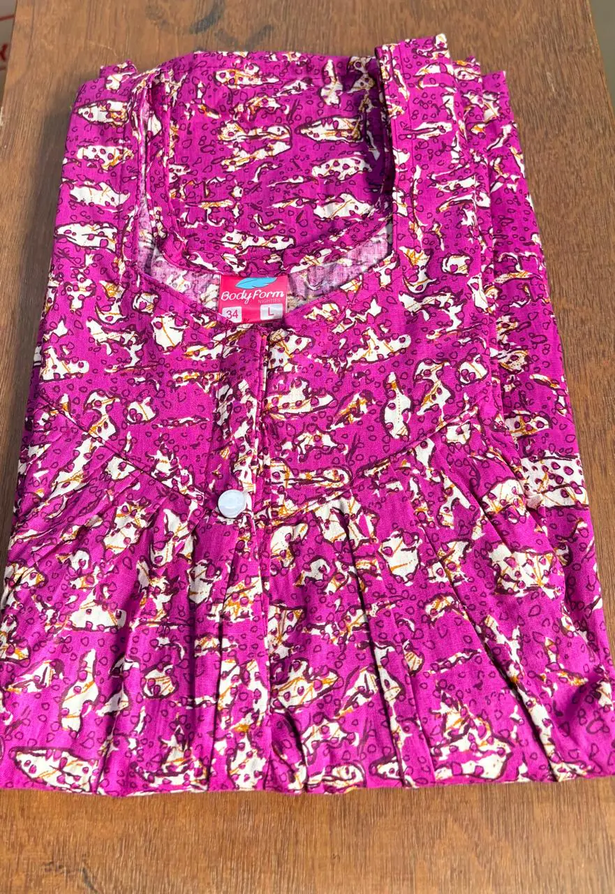 WhatsApp Image 2026-10-22 at 3.43.37 PM Pleated Nighty - Image 1