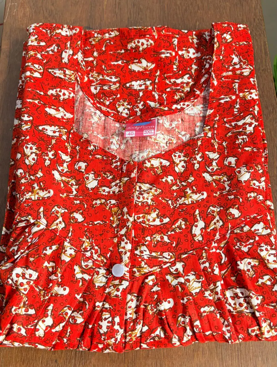 WhatsApp Image 2026-10-22 at 3.45.04 PM Pleated Nighty - Image 1