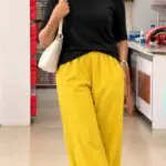 Cotton Pant-yellow