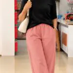 Cotton Pant- light Peach
